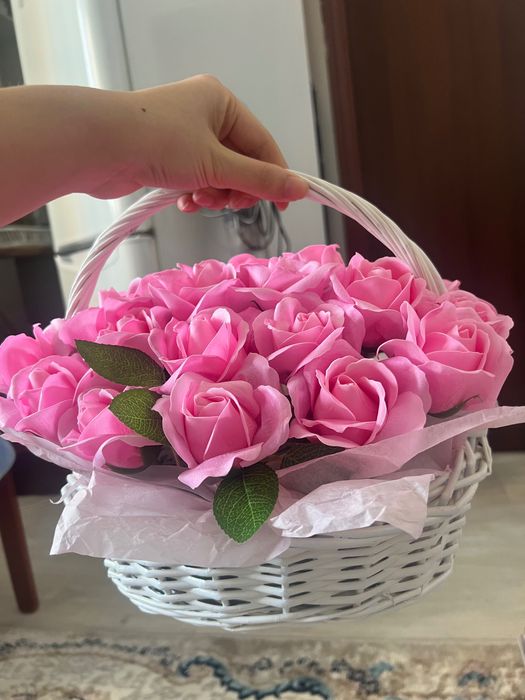 30 штук мыльных роз