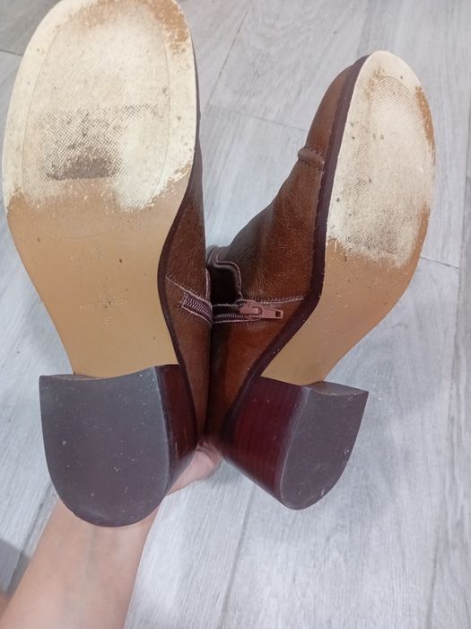 Botine piele naturală interior-exterior
