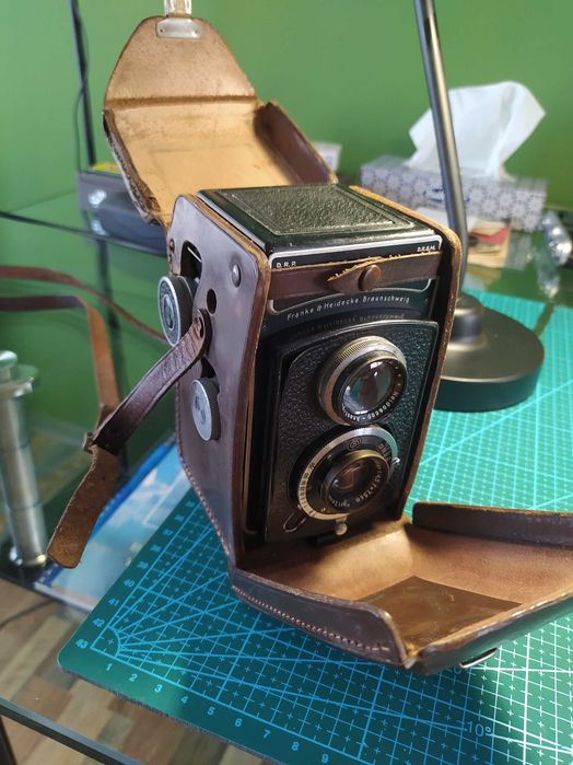 Фотоапарат ROLLEICORD от ранно поколение  Carl Zeiss Jena от 1936 до 1938г.