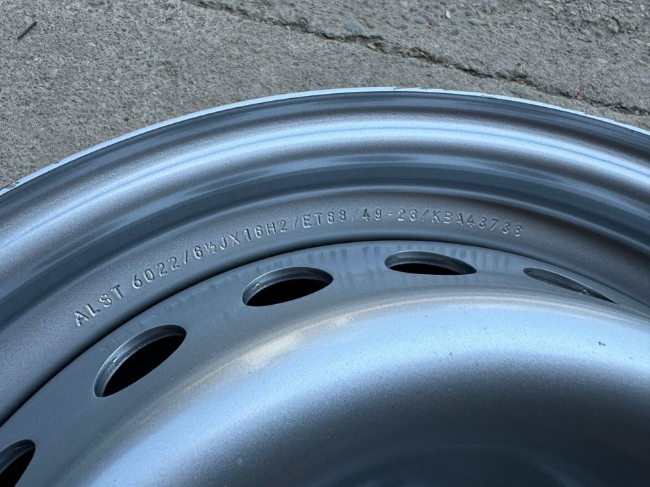 JANTA R16 | 6.5x16 | 6X125PCD | OTEL ALCAR | IVECO DAILY