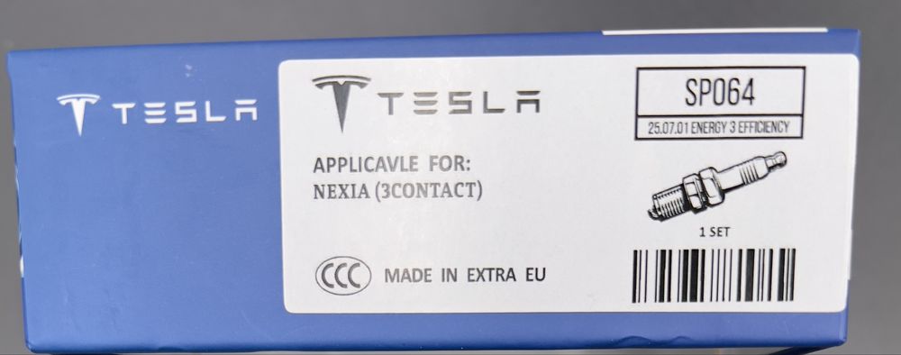 Свечи зажигания NEXIA TESLA Оргинал