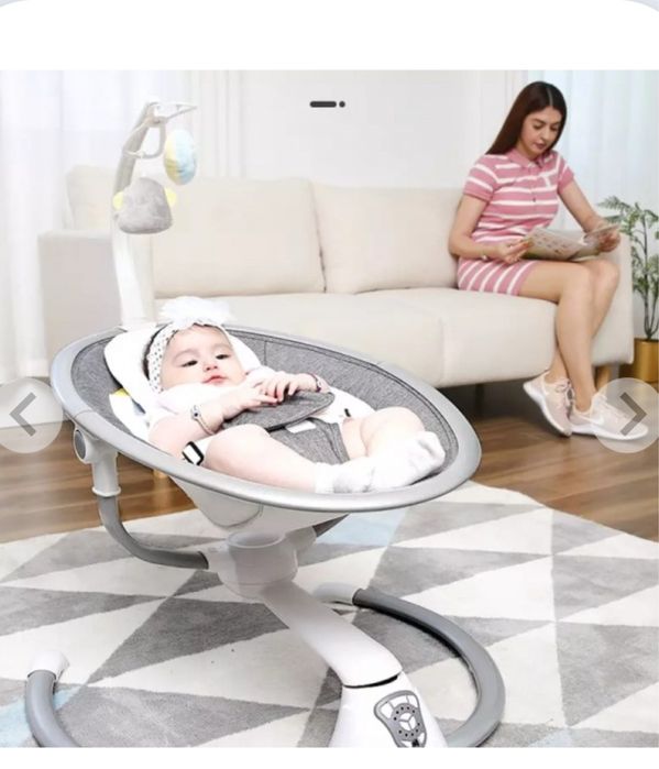 Электро качеля шезлонг