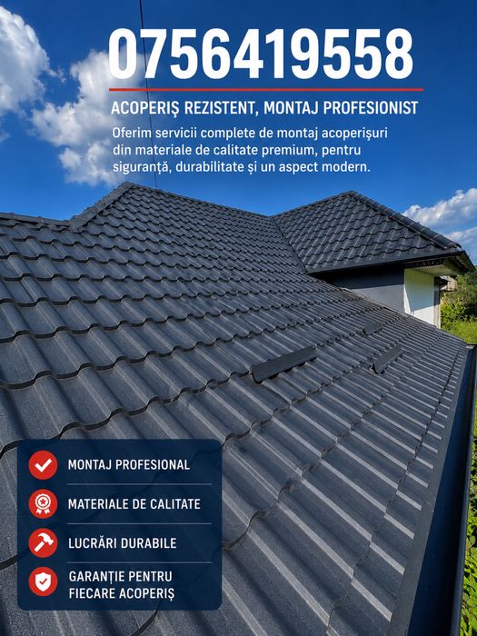 Firma specializat in acoperisuri