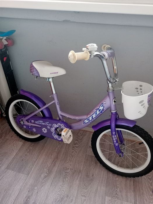 Велосипед для девочки 5-7 лет