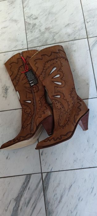 Ботуши естествена кожа