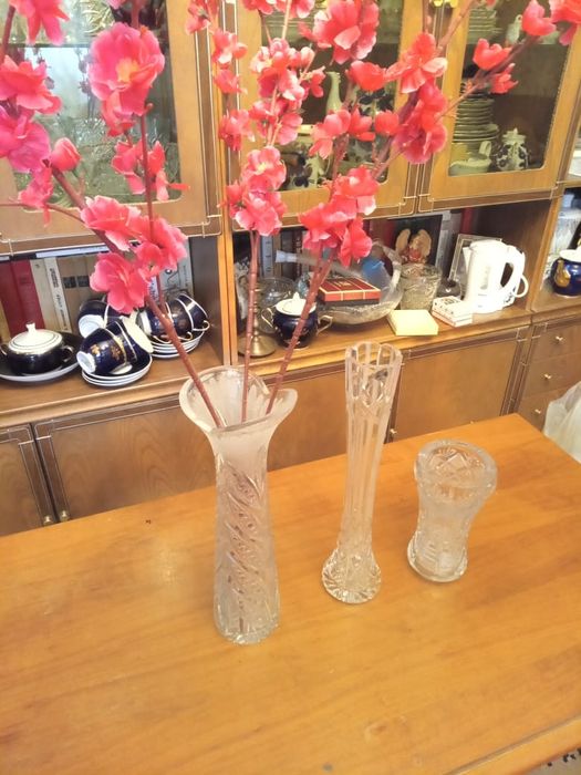 Продам вазы хрустальные