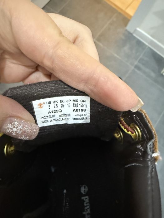 Ботинки Тимберленд. 24-25 размер