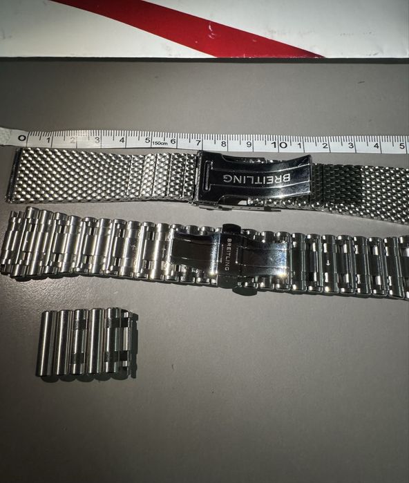 Bratari Breitling 22mm  Mesh , Rouleax