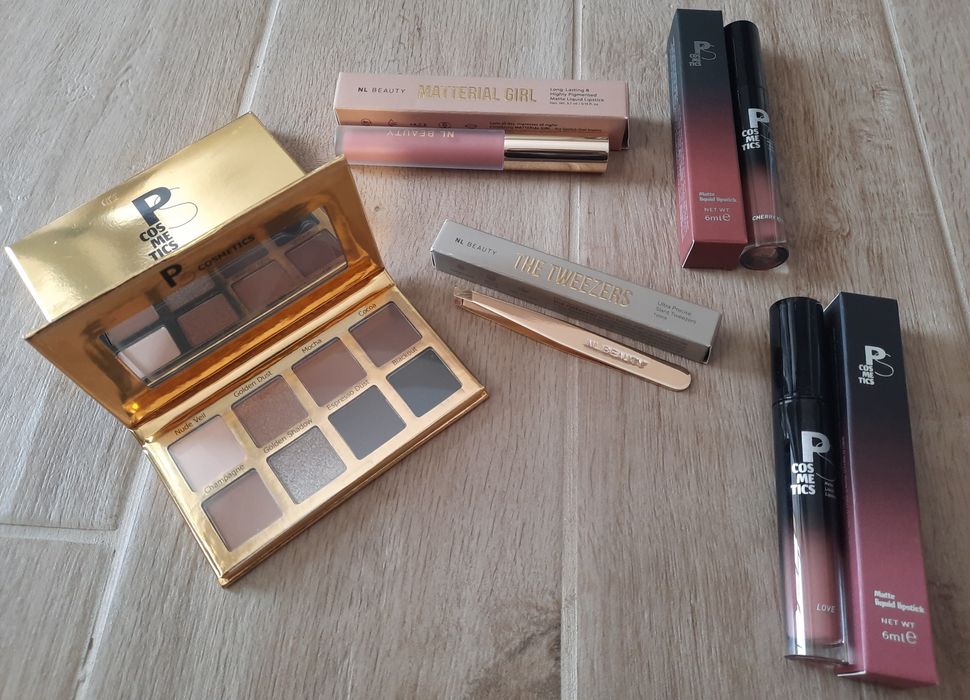 Козметика- палитра сенки, червило- PS Cosmetics, NL BEAUTY, Revolution, NYX