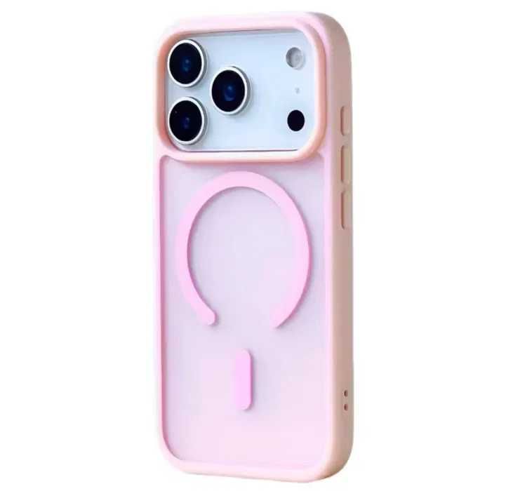 Husa Silicon / MagSafe / Spate fumuriu / Anti Soc / iPhone 17 Pro
