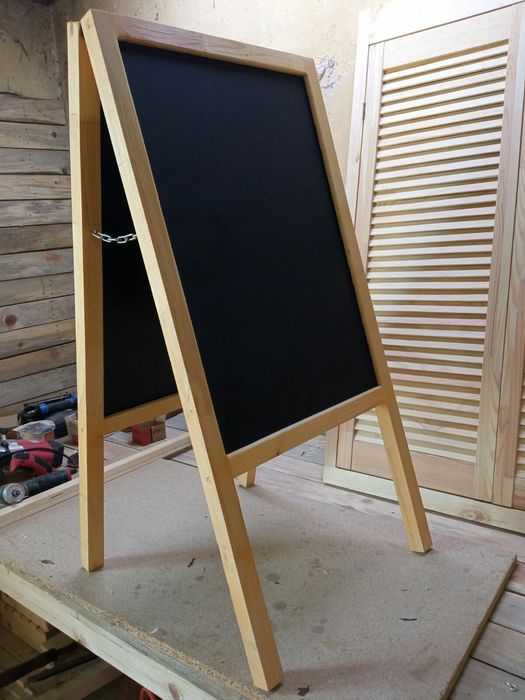 черни дъски за писане с тебешир, различни модели и размери