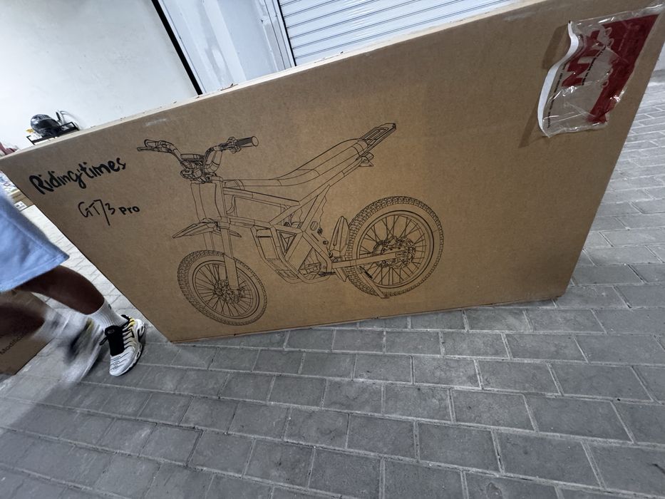 Чисто нов! Електрически кросов велосипед/ колело Riding Times GT73 pro 3000w, 73km, пробег: до 250км