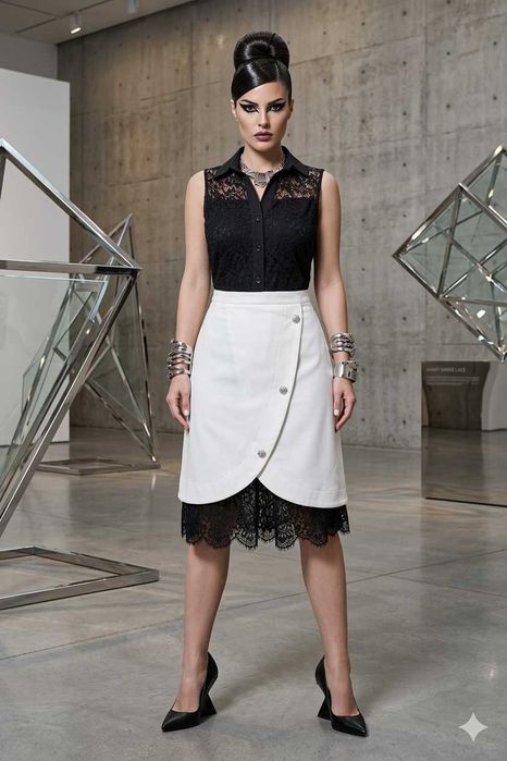 Рокля на  Lucy с арт елементи, чисто нова