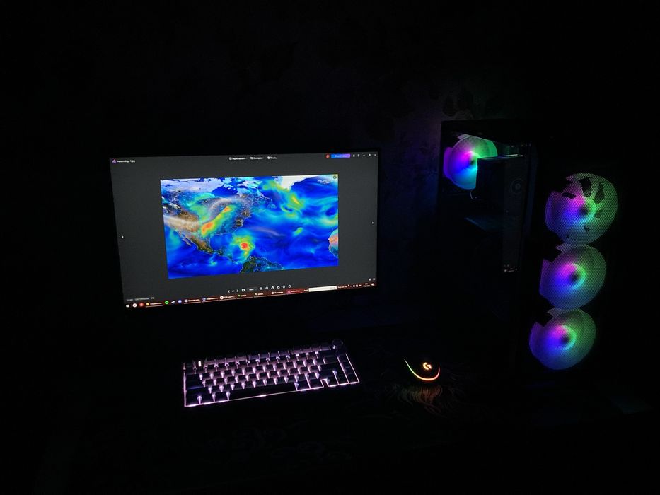 Игровой ПК (Ryzen 5 3600, GTX 1660 Super) + Монитор 165 Гц и периферия