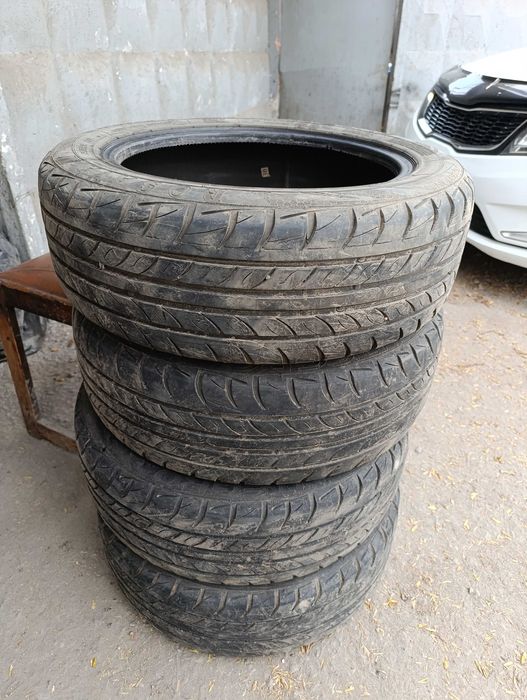 195/55/r16 87v летние шины комплект