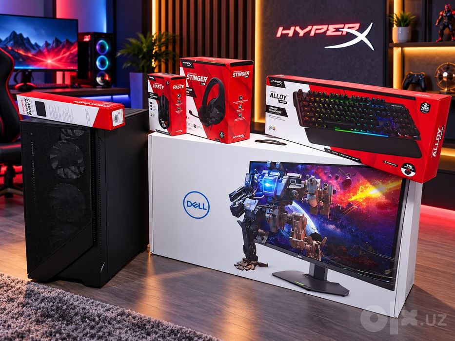 Мощный комплект ПК — Ultra 7, RTX 5060,  32gb azu 6000mhz  Dell 280Hz