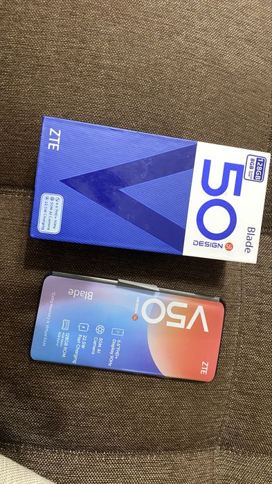 ZTE Blade V50 design 5G телефон НОВ гаранция 36М
