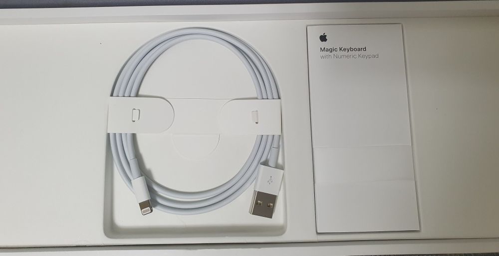 Magic keyboard with numeric keypad