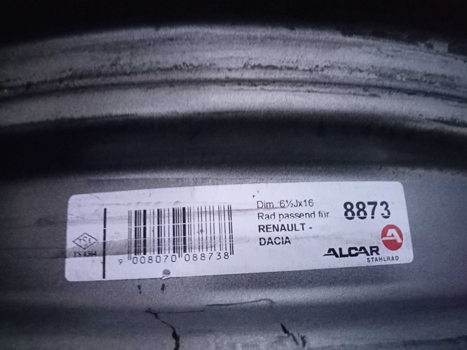 Jante otel 5x114,3 R16-Dacia Duster-Renault -OFERTA