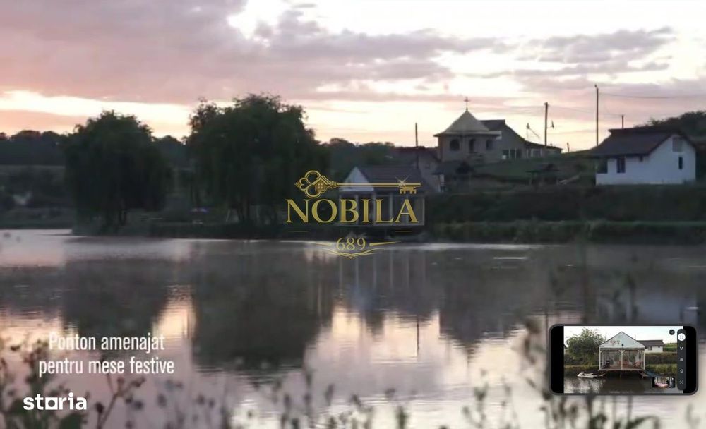 Domeniu,13 Ha Teren(7,7 Ha Luciu De Apa,3 Balti ,Cabane,Ponton,Camping