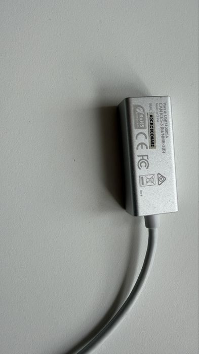 StarTech USB-A to RJ45 Gigabit Ethernet адаптер