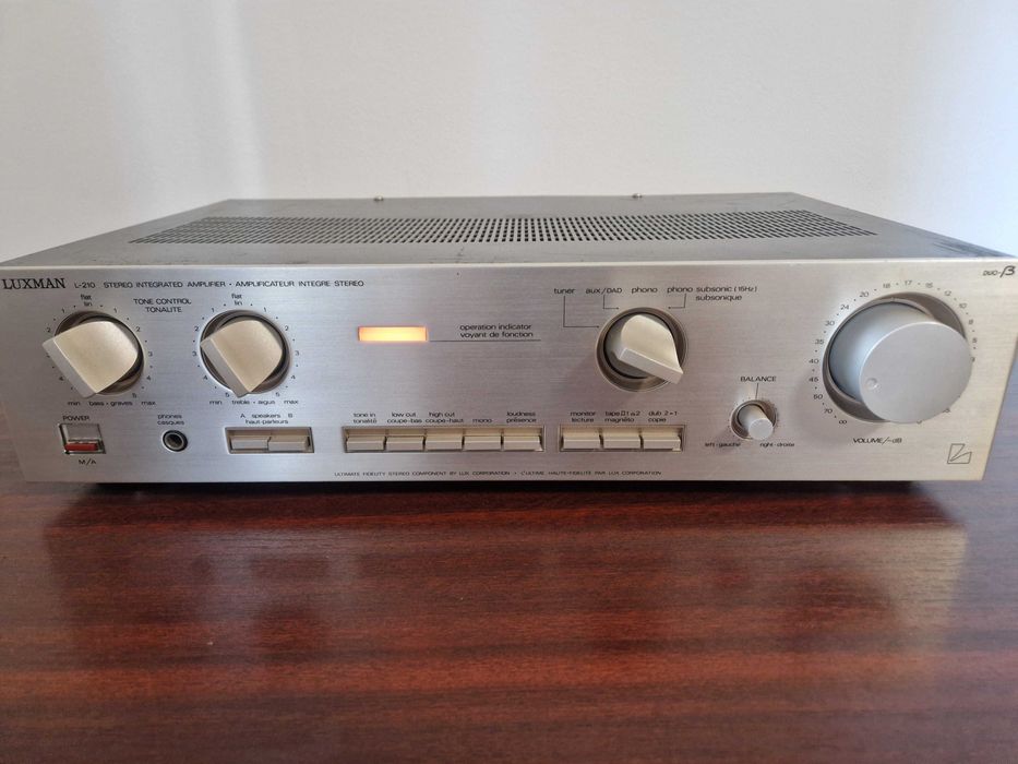 Luxman L-210 Amplificator Stereo Vintage | Stare și Funcționare foarte bună