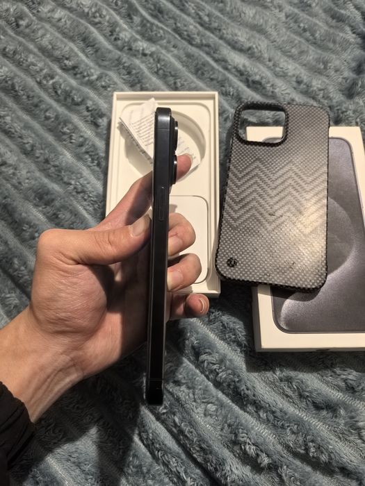 iPhone 15 pro max blue titanium | айфон 15 про макс 256 гб 82%