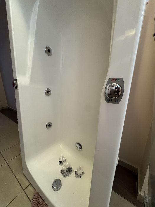 Хидромасажна вана Vicard + стъкло