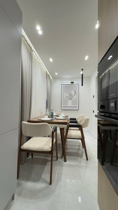 Чехова, кафе BON 3в4/4/4 (70м2) Евро Укомплектована