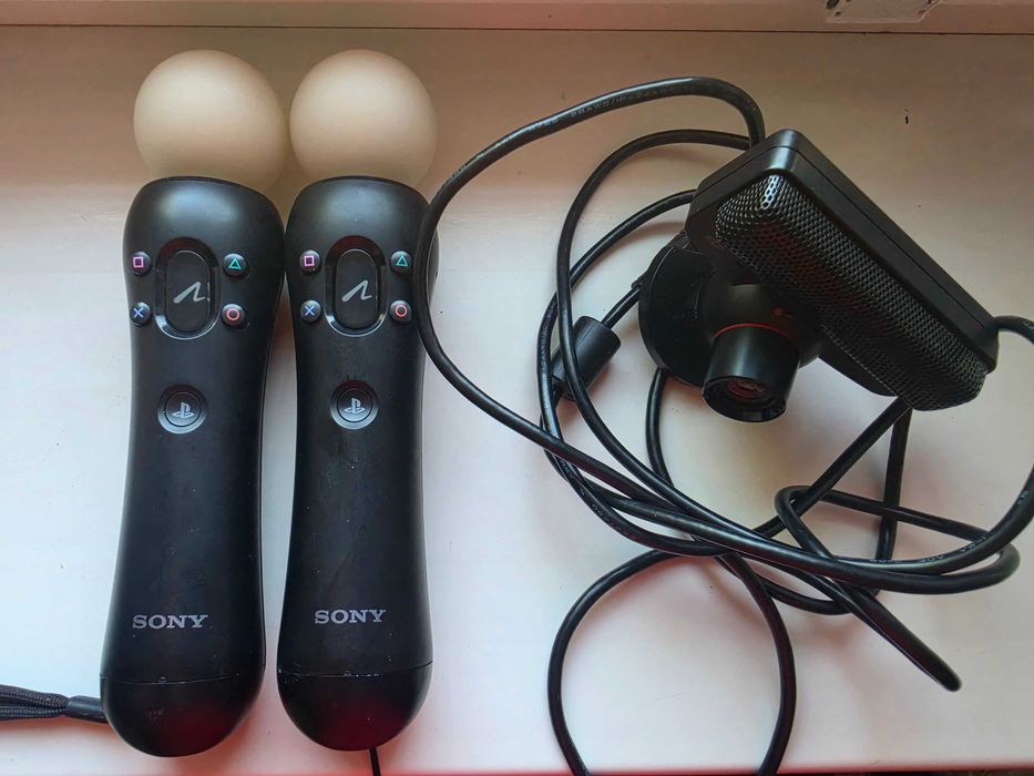 Playstation Move Камера + 2 Джойстика