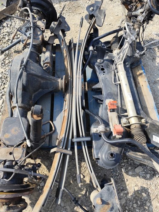 Punte spate/fata pe dublu cadru foi arc Renault master Opel movano 2.3