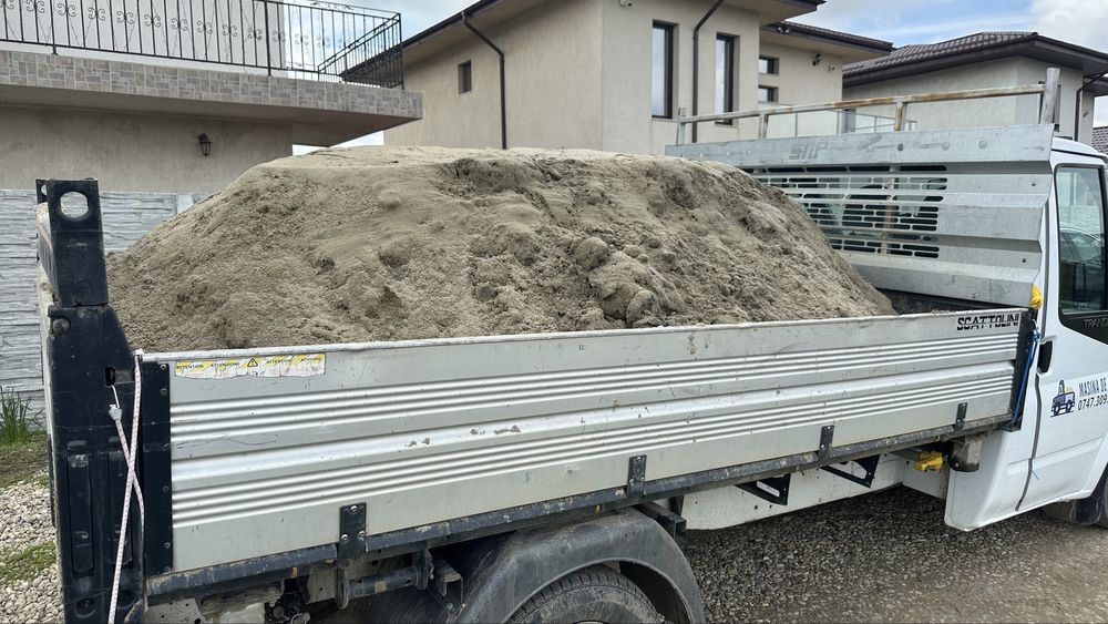 Nisip direct din balastiera 0-4mm