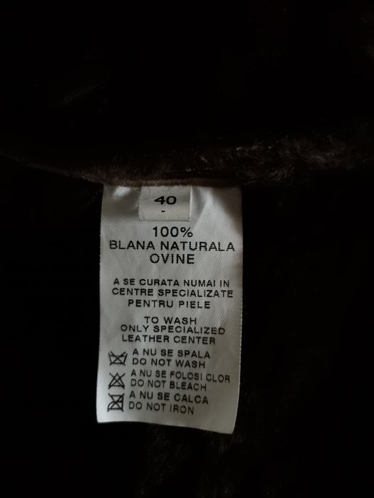 Cojoc de iarna, din blana de oaie