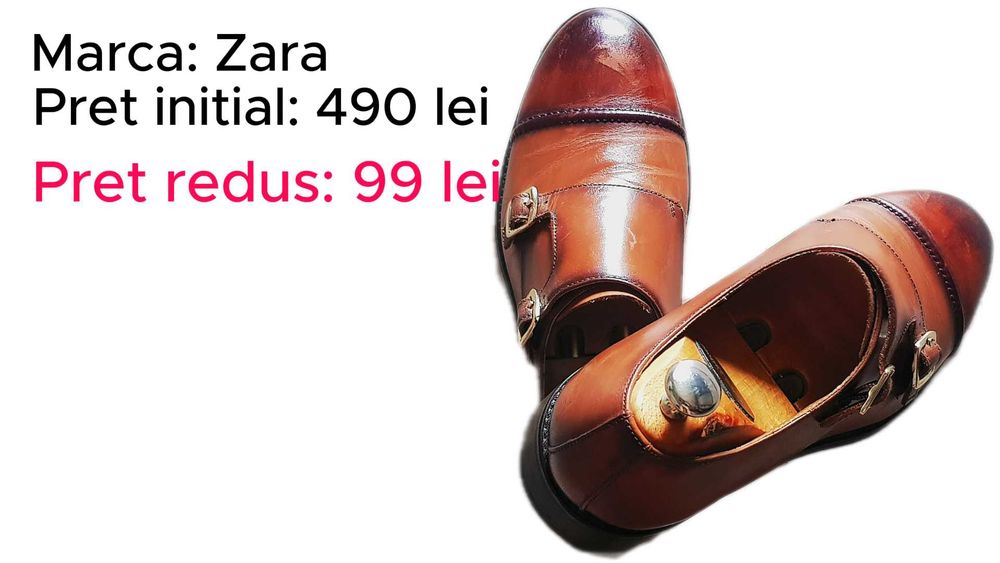 Pantofi Premium, 90% Reducere, Foarte Puțin Purtați, Stare Perfectă