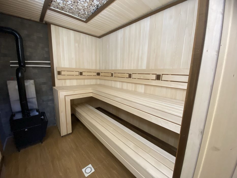 Обшивка парилок, бани, сауны