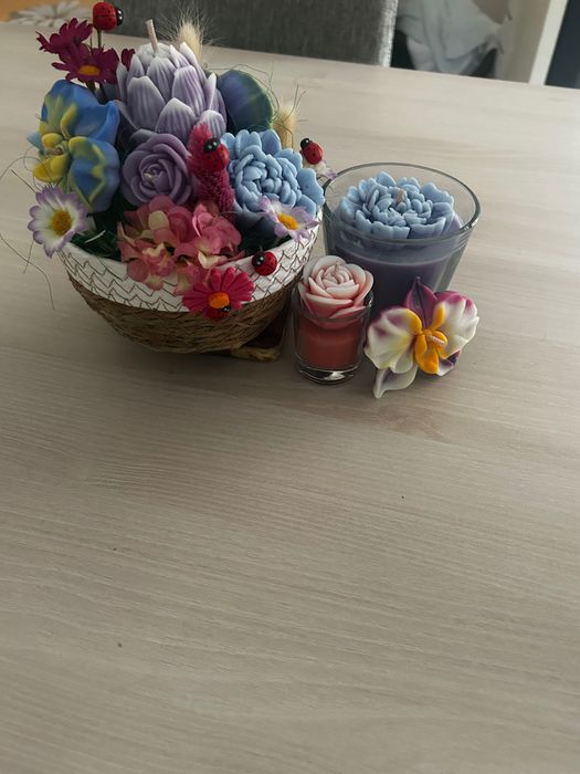 Ръчно изработена ароматна свещ
