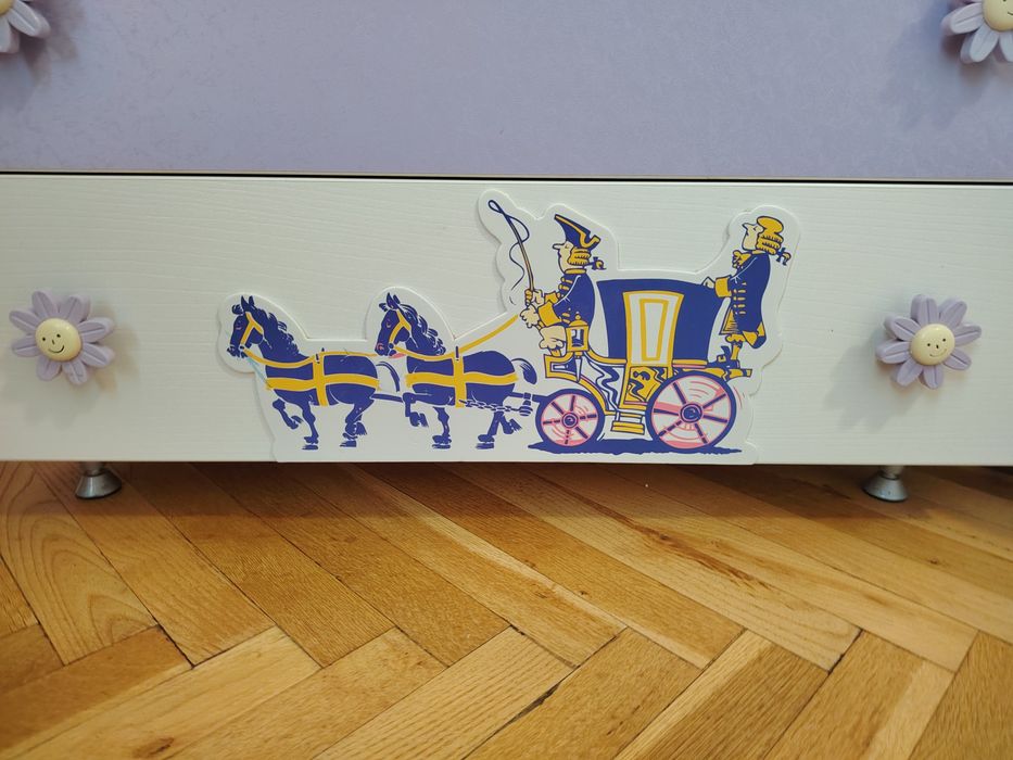 Обзавеждане за детска стая, легло, скрин и гардероб