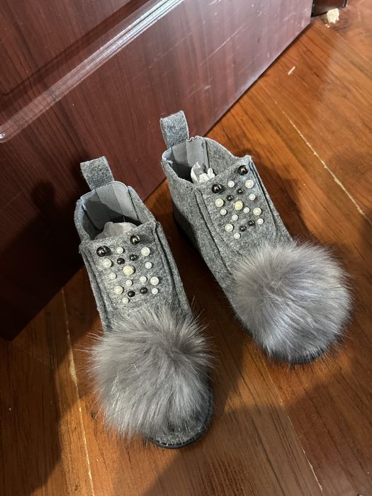 Новые, ботинки войлочные