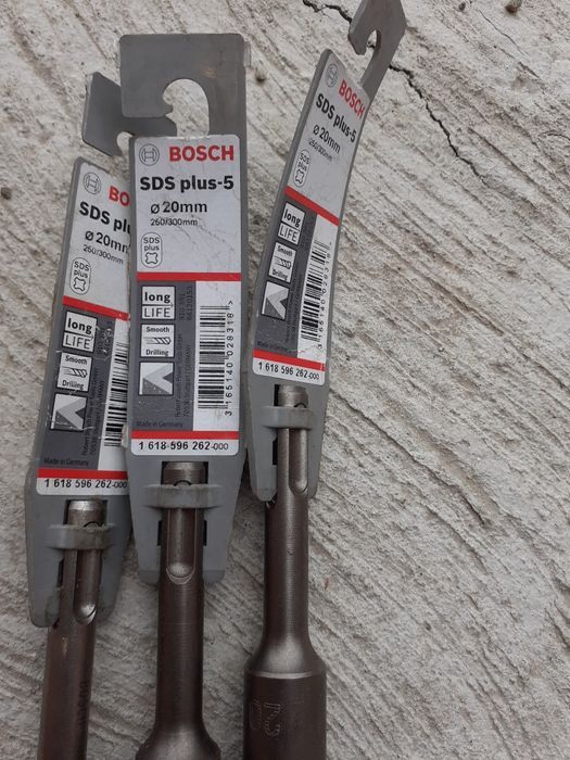 Burghiu pentru gaurire cu percutie Bosch SDS Plus 5 20 X 250 X 300 mm