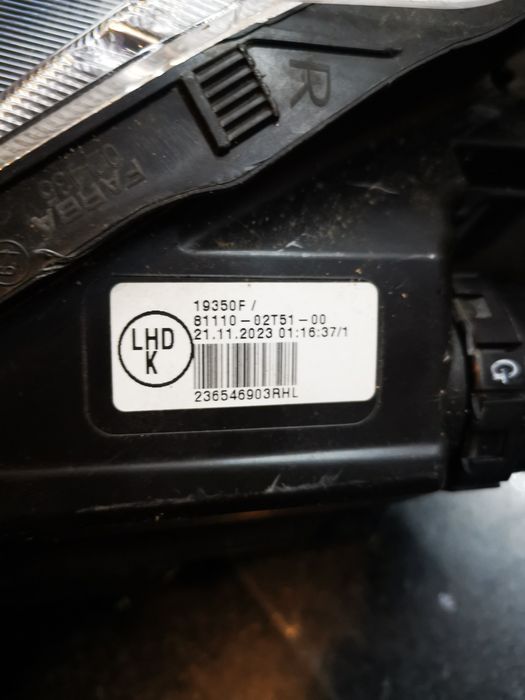 Far dreapta full led Toyota corolla e210 sedan