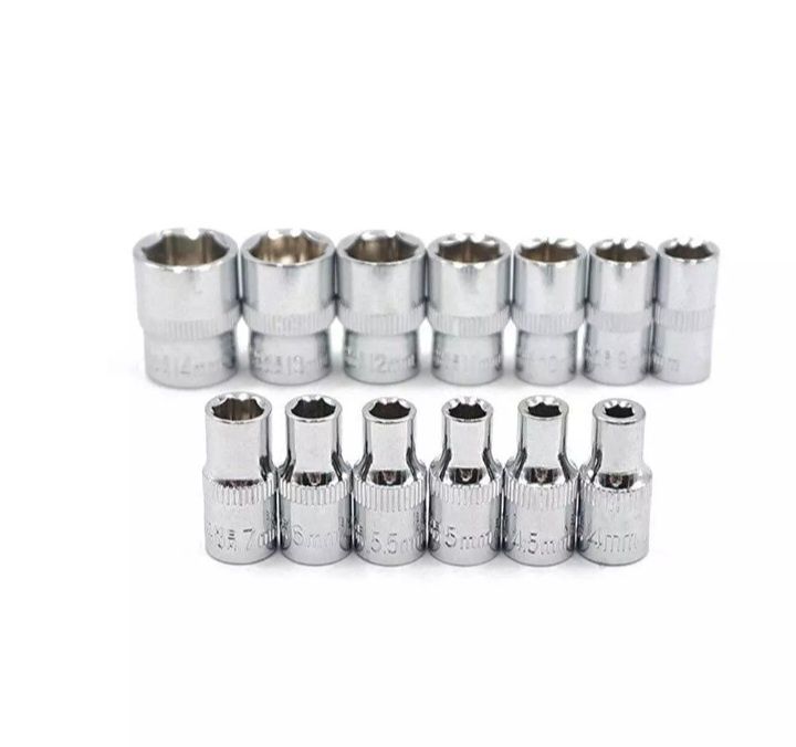 DEKECR-V 46 qismli asboblar to'plami - universal va professional vosit