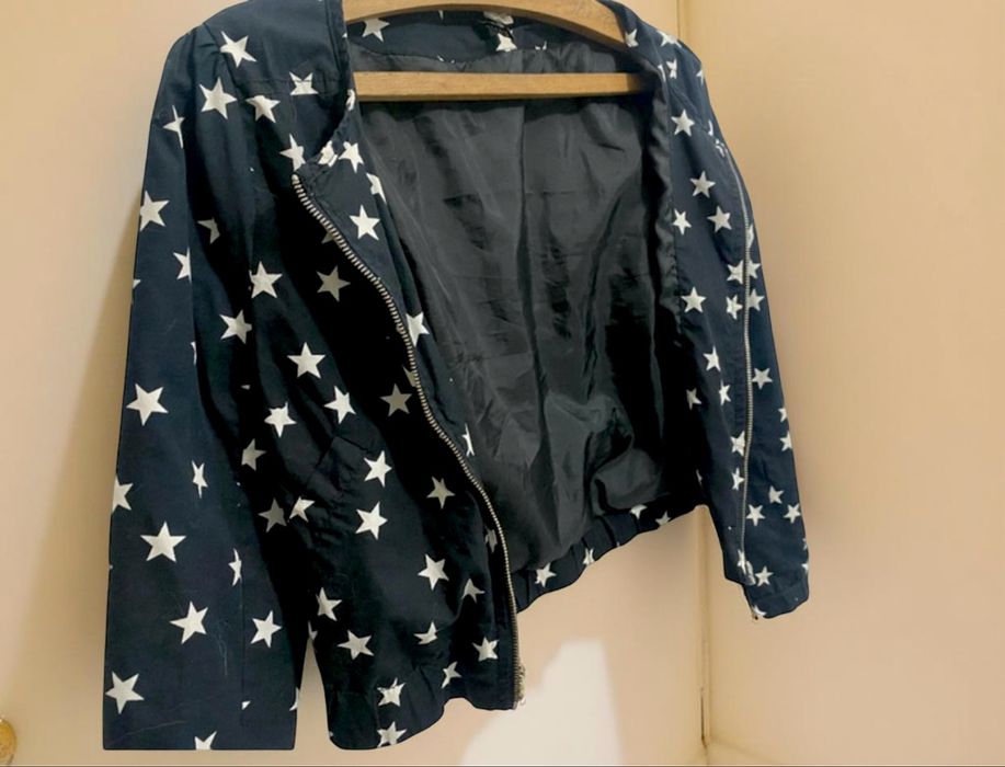 Geacă Bomber H&M Divided • Print cu steluțe