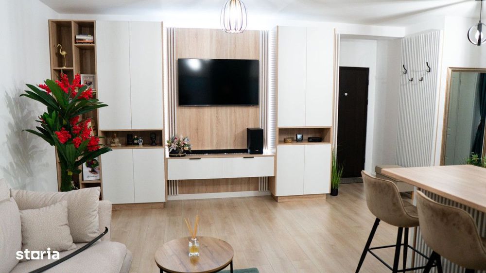 PENTHOUSE LUX 2 camere, 55 mp, mobilat premium - Dumbravita