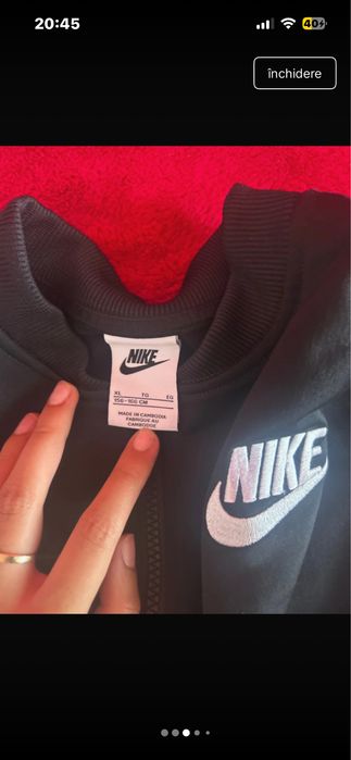 Trening nike negru