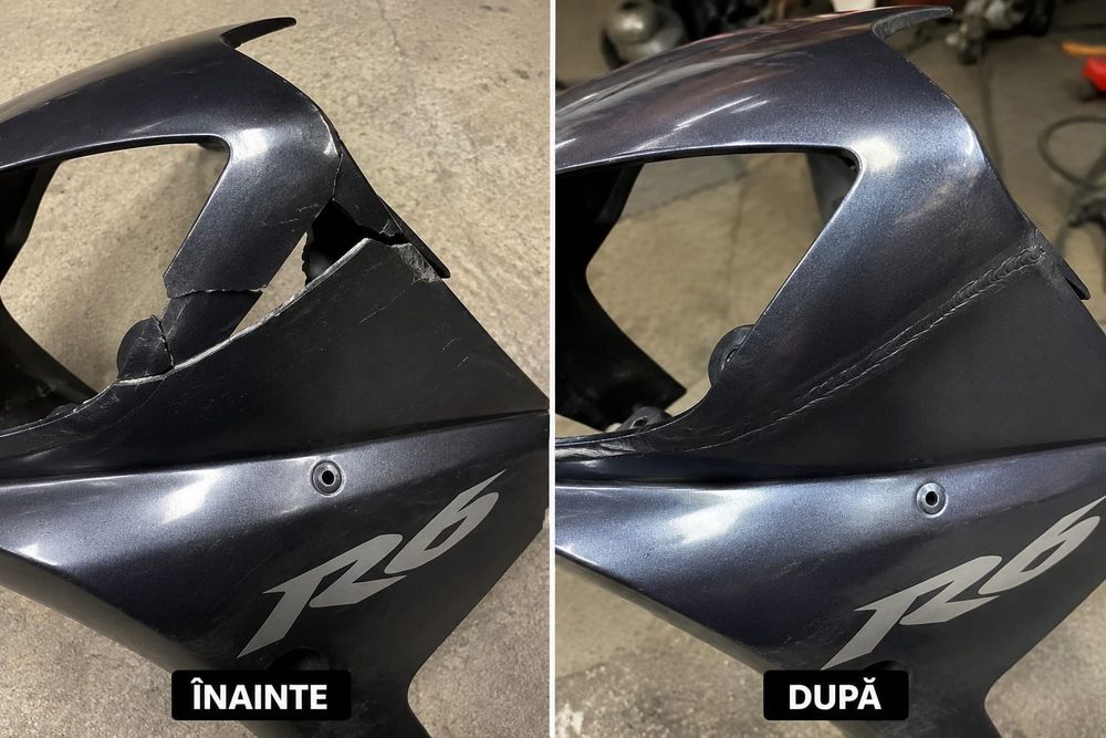 Reparații Carene Moto -Bări Auto și tot ce conține plastic.