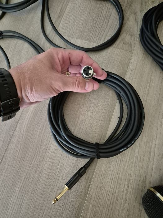Cabluri audio pentru instrumente