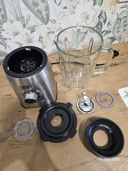 Blender Star-Light BLP-1200SS, Control digital, 1.5 l, Viteza variabila, Vas de sticla
