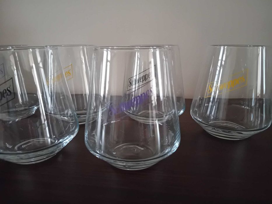 6 бр. чаши Schweppes