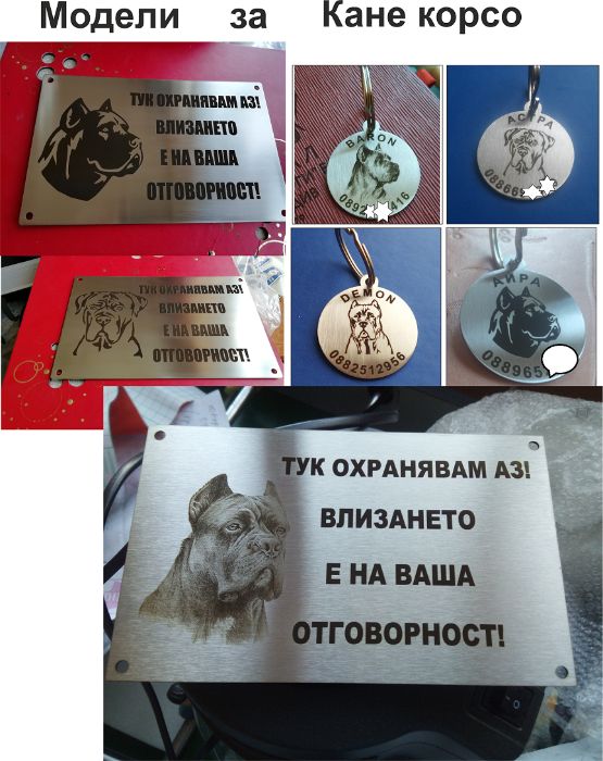 Кучешки медальони. Медальони за кучета