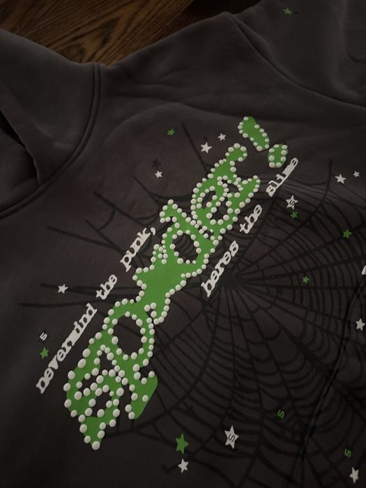 Spider hoodie.